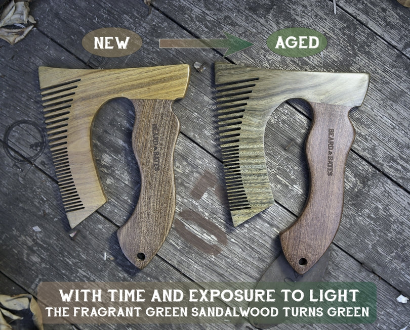 Beard & Bates The Bearded Axe Beard Comb