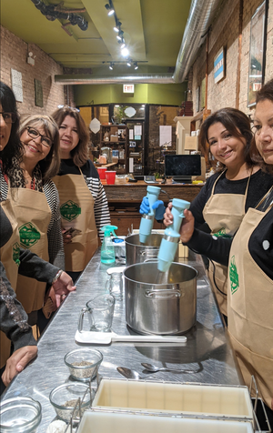 Beginning Soap Making Classes - Group Class for Six Adults