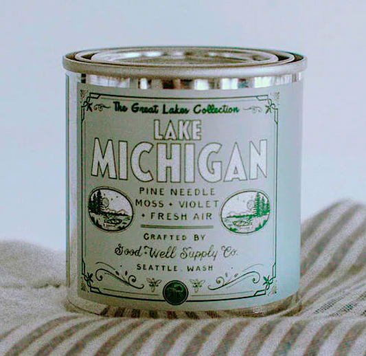 Lake Michigan Candle