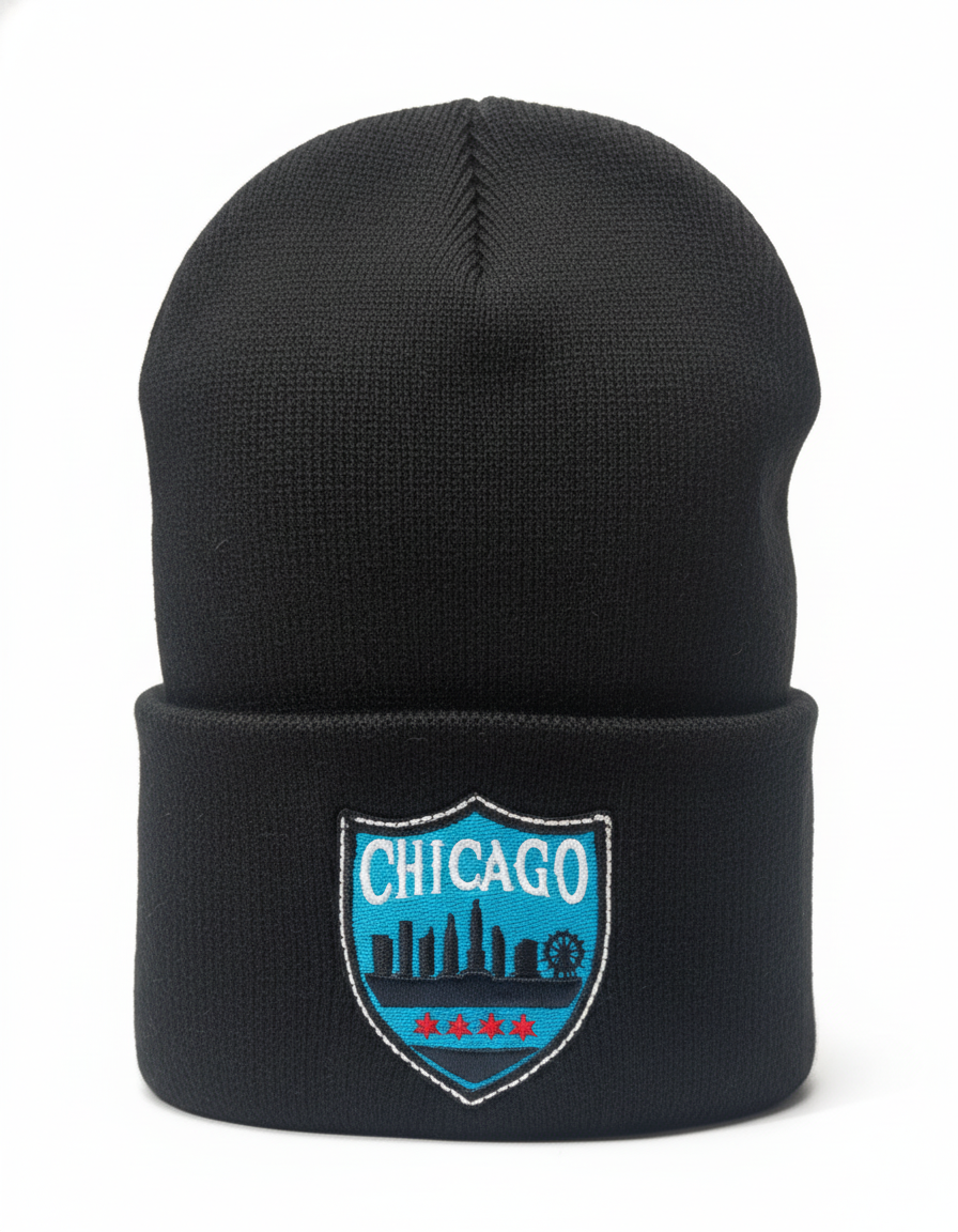Scull Caps - Chicago Themed