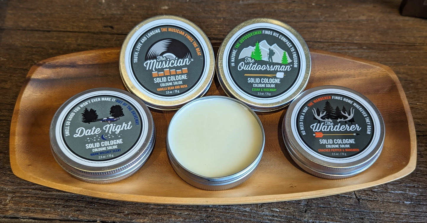 District Bath & Body Solid Natural Cologne