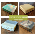Distinctly Exotic Scents - 4 Bar Gift Set