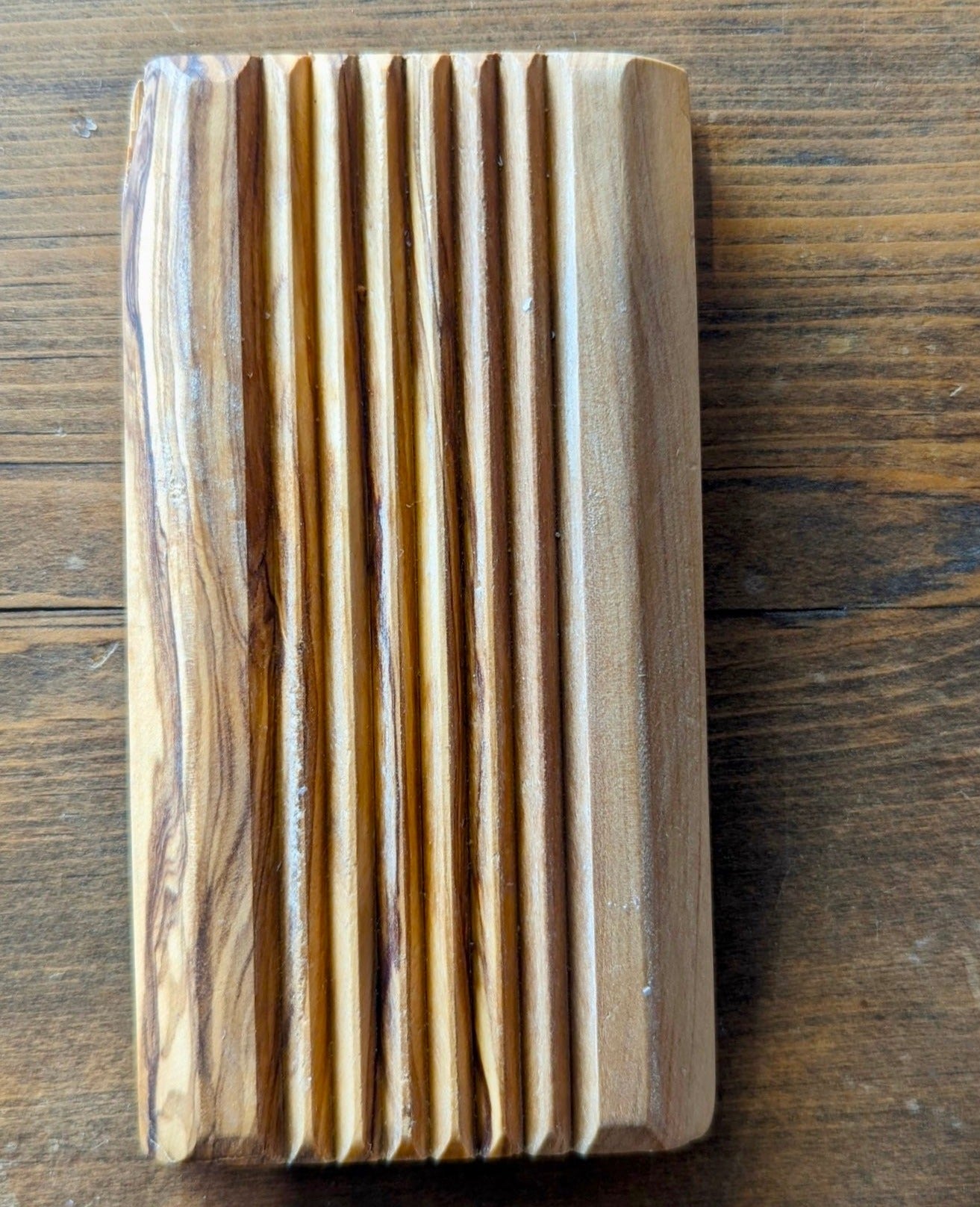 Olive Wood Soap Dish Rectangle