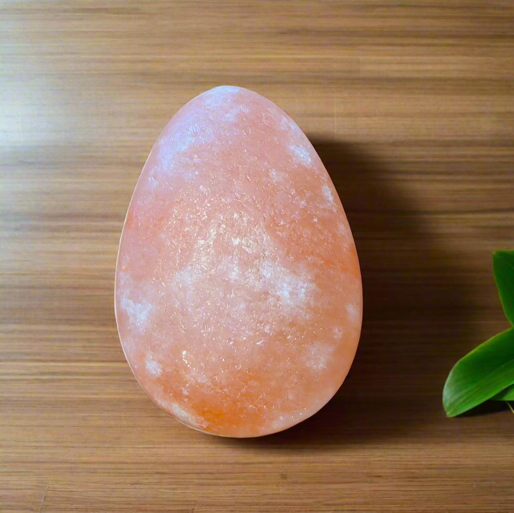 Himalayan Salt Stone-Teardrop Shape