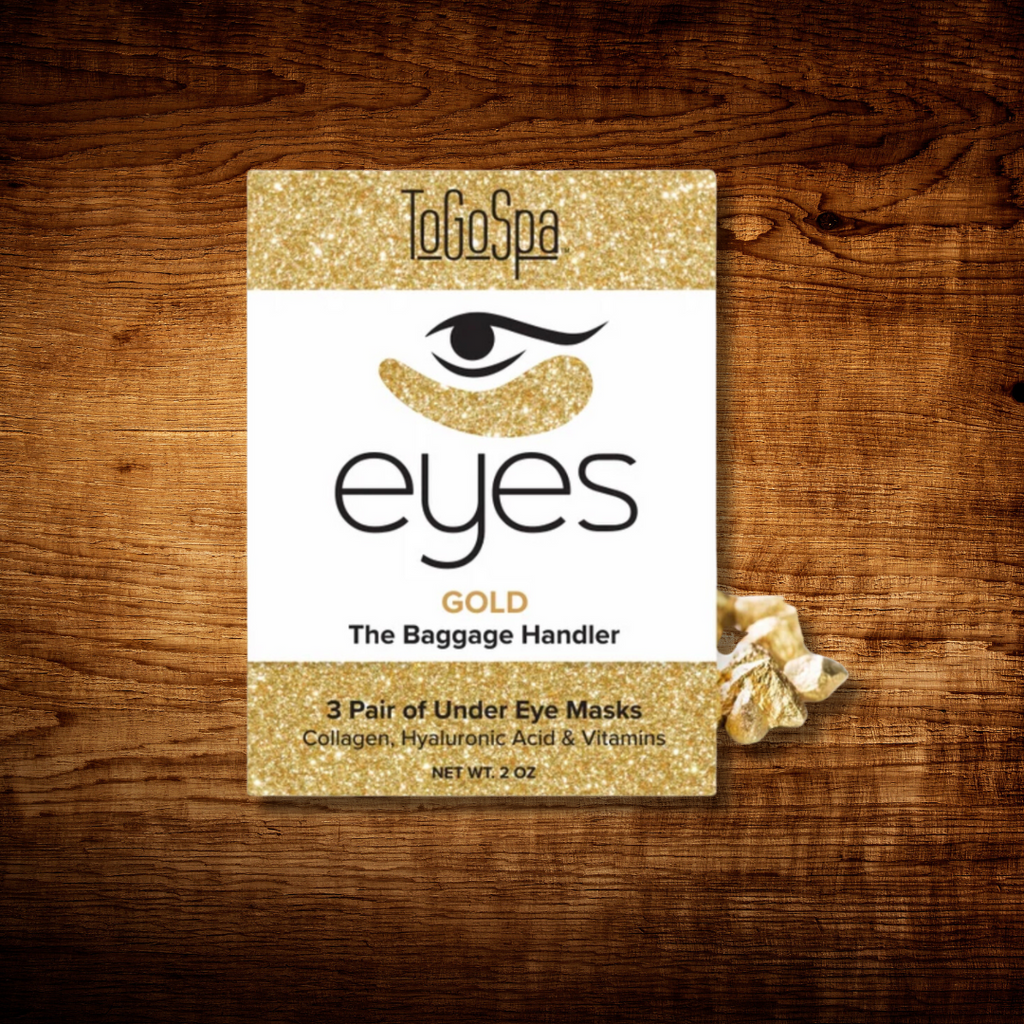 ToGoSpa Gold Dust Collagen Eye Pads - 3 pack