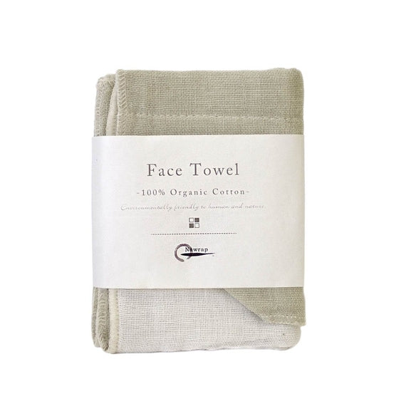 Organic Face Towel - Large