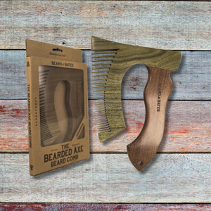 Beard & Bates The Bearded Axe Beard Comb