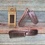 Beard & Bates Sandalwood Switchblade Beard Comb