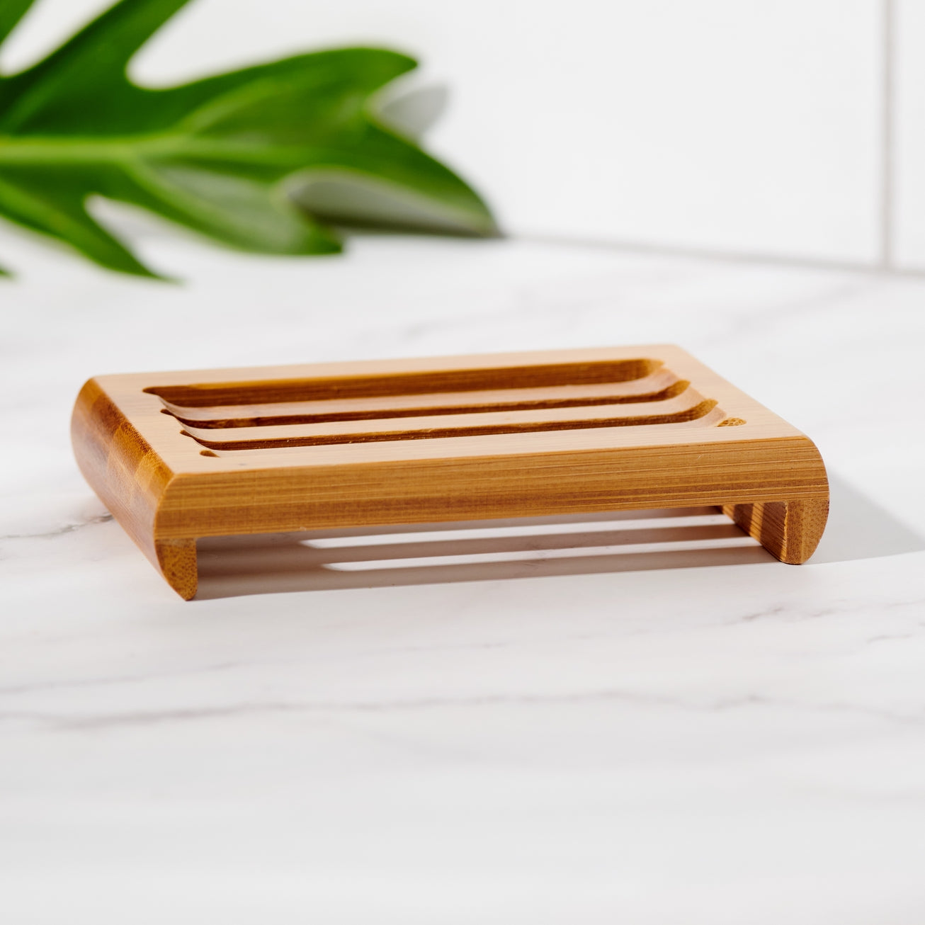 Bamboo Platform Soap Dish