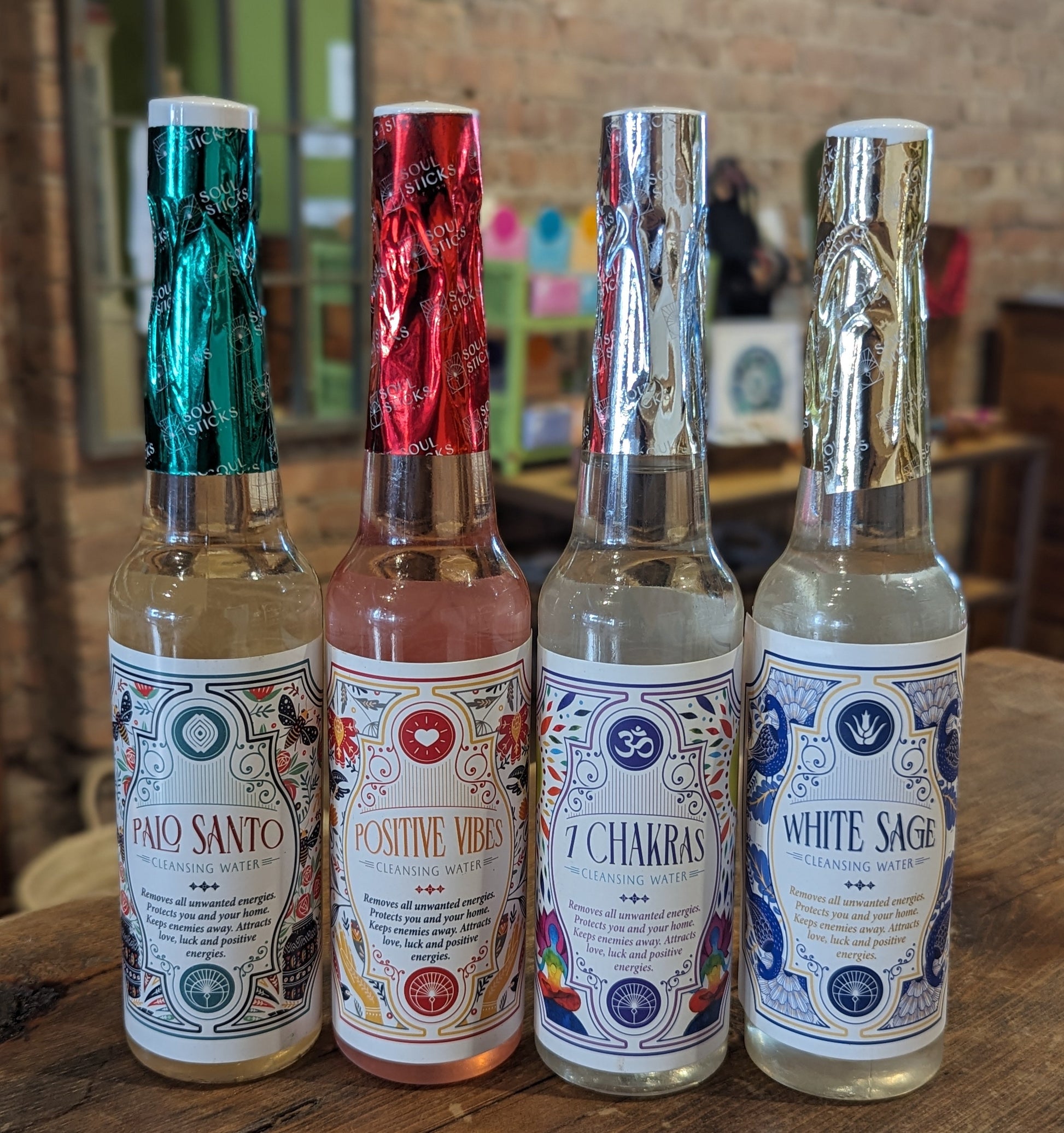tobacco spiritual water Mistic 1 Bottle 7 African Powers AGUA ESPIRITUAL 16OZ Cleansing Water by Soul Sticks