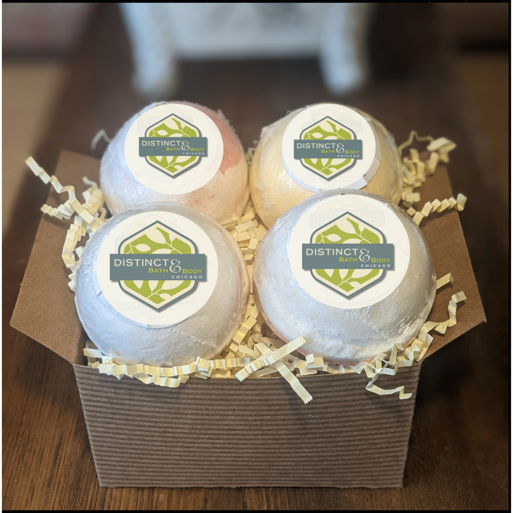 Bath Bomb 4 Pack Gift Sets