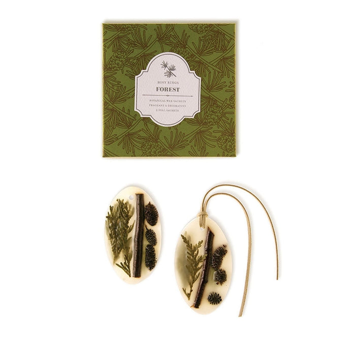 Rosy Rings Forest Teardrop Botanical Sachets