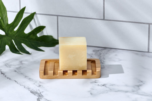 Bamboo Self Draining Soap Dish