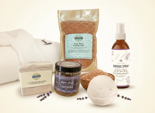 Lavender Bath Care Bundle