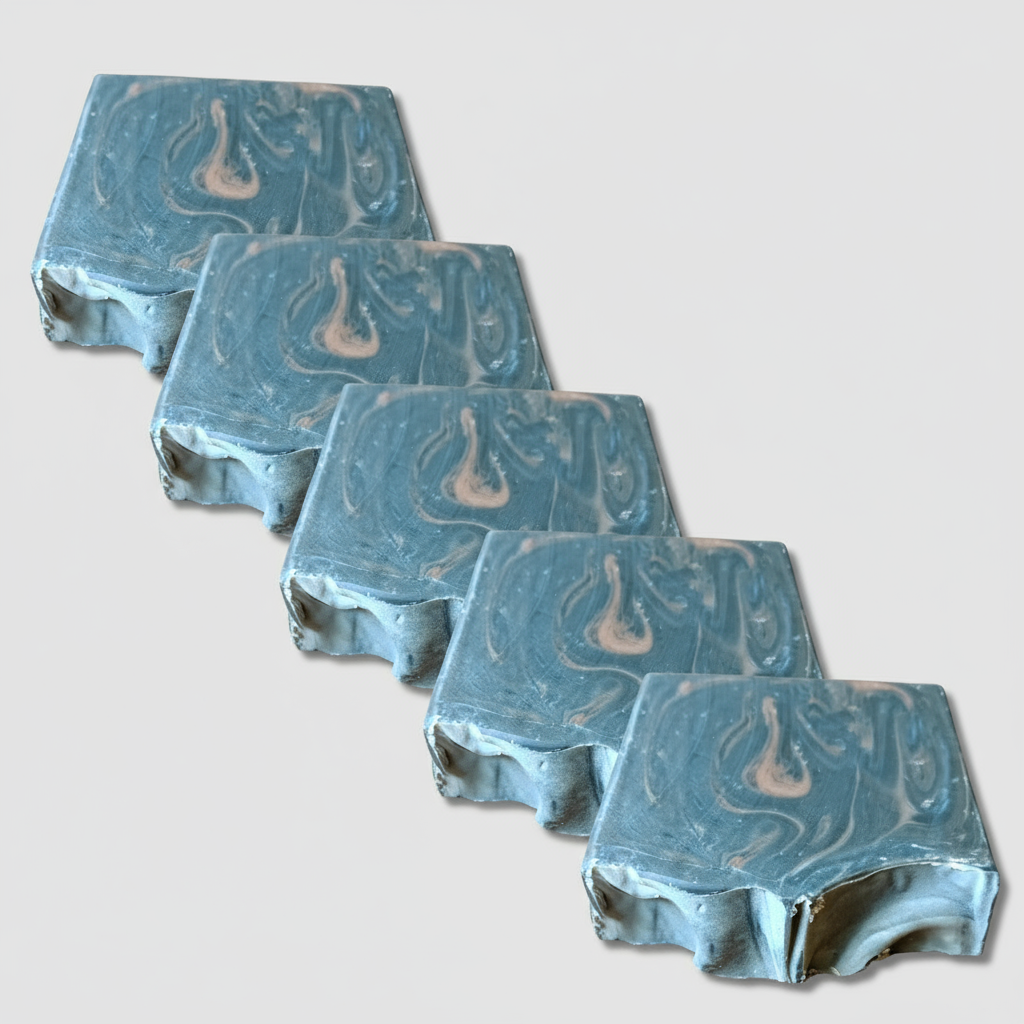 Lavender Tea Tree Activated Charcoal Soap - Save $5 off 5 bars