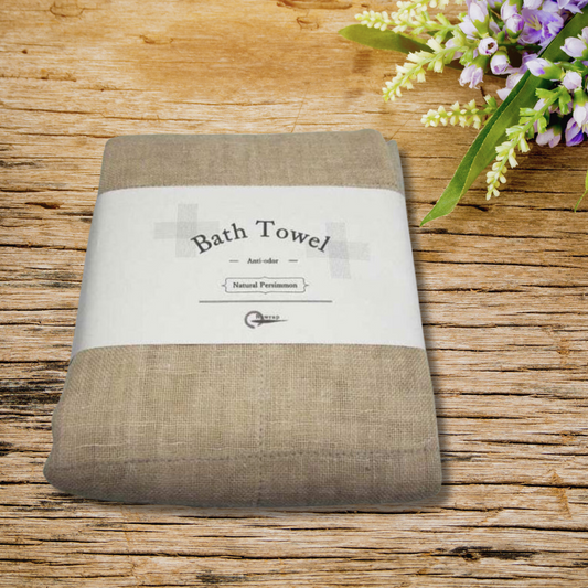 District Bath & Body, Nawrap Natural Linen Bath Towel Set of 2