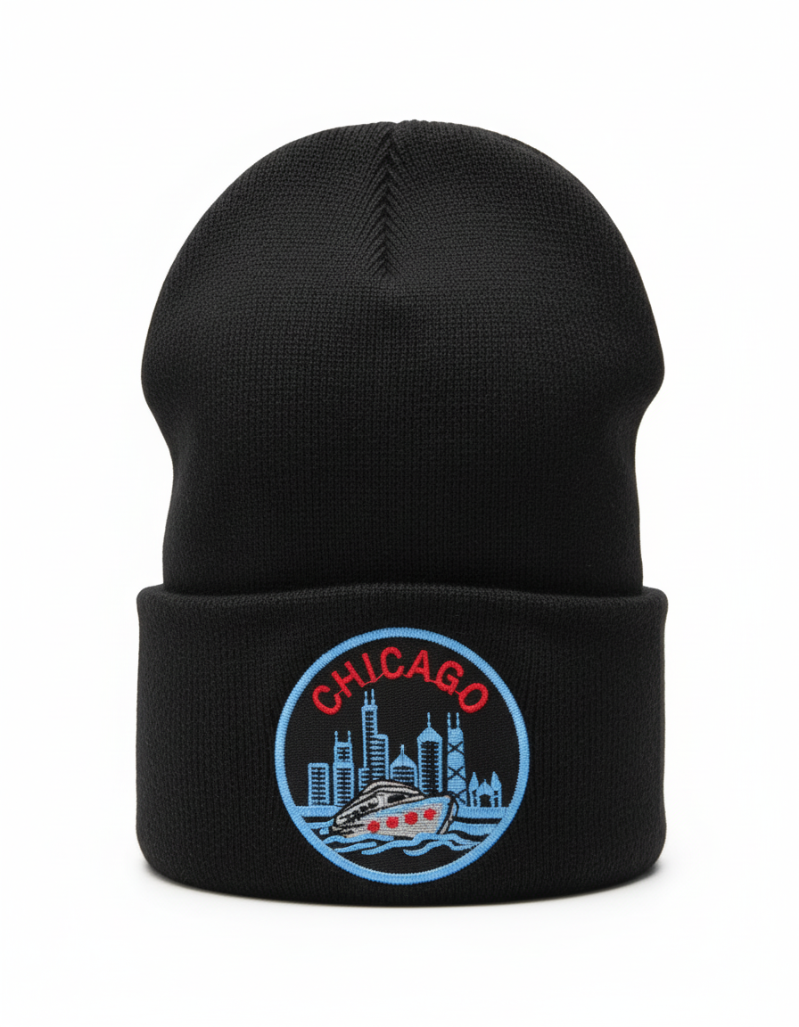 Scull Caps - Chicago Themed