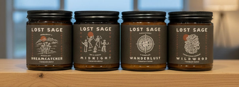 Soy Candles by Lost Sage
