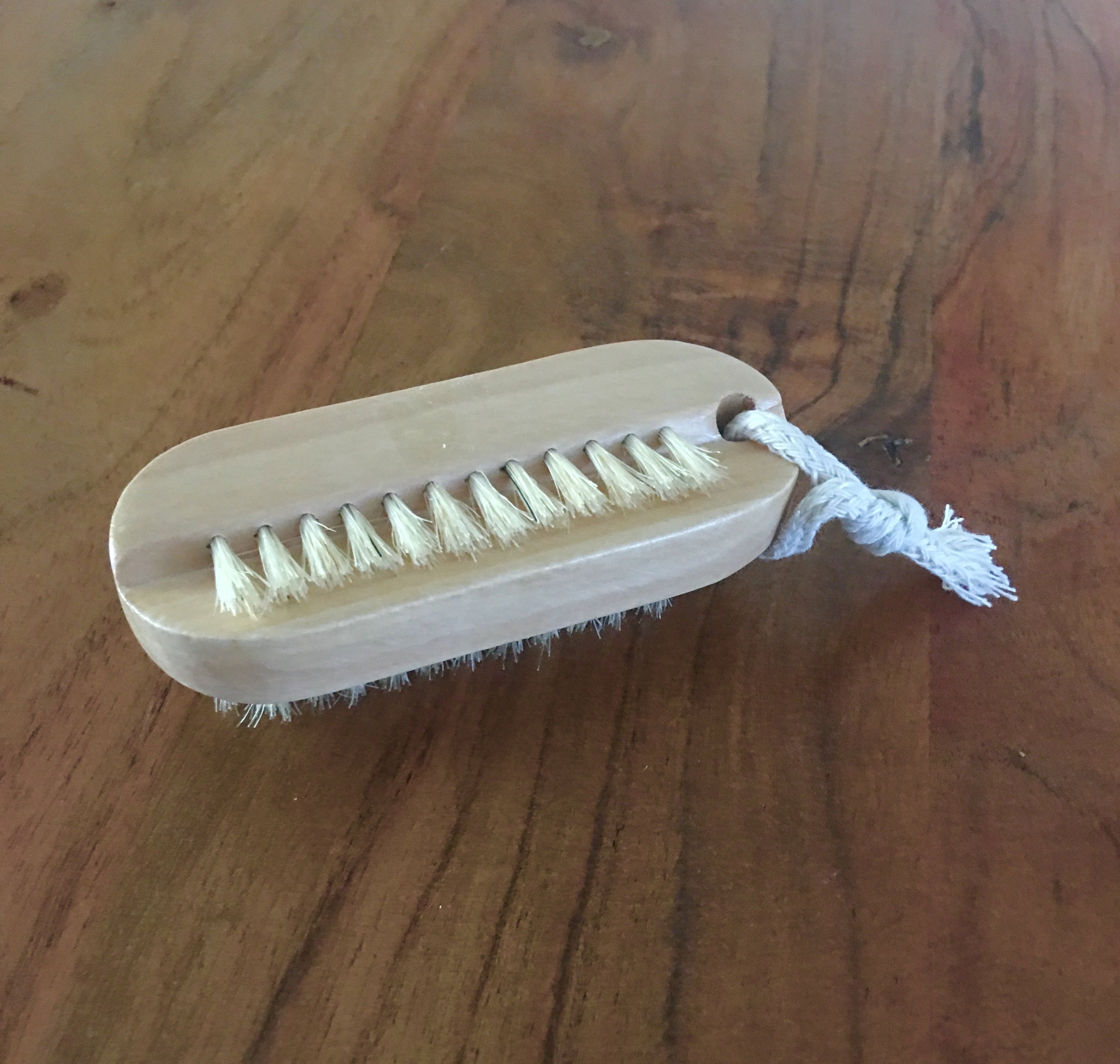 Dual Sided Wooden Nail Brush