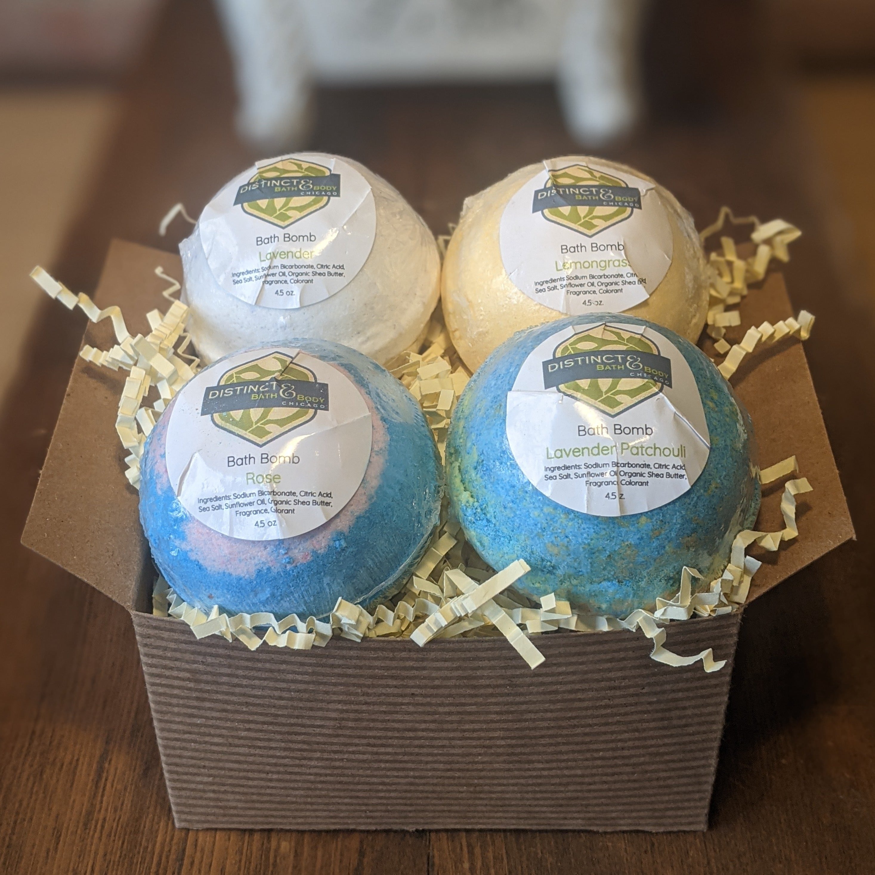 Bath Bomb 4 Pack Gift Sets