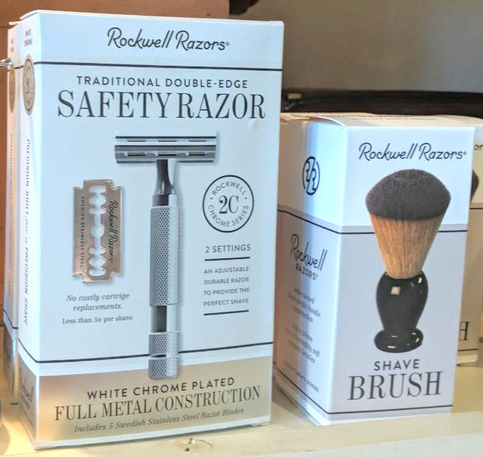 Rockwell Razor 6C Double Edge Safety Razor with 5 Free Blades